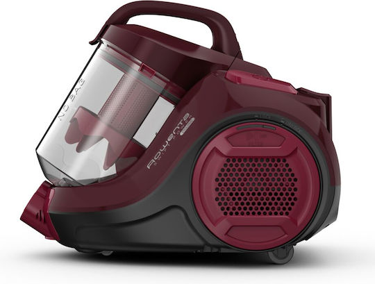 Rowenta Compact Power Cyclonic Ηλεκτρική Σκούπα 750W με Κάδο 1.2lt Κόκκινη - Image 4