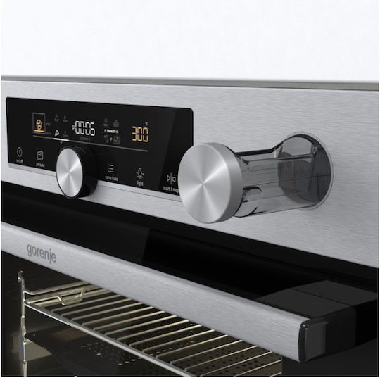 Gorenje BSA6747A04XWI Φούρνος άνω Πάγκου 77lt Π59.5εκ. Inox - Image 3