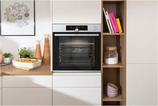 Gorenje BSA6747A04XWI Φούρνος άνω Πάγκου 77lt Π59.5εκ. Inox - Image 4