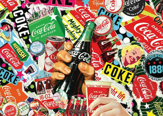 Puzzle Coca Cola Collection 2D 1000 Κομμάτια 59916 - Image 2