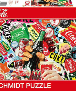 Puzzle Coca Cola Collection 2D 1000 Κομμάτια 59916