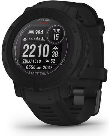 Garmin Instinct 2 Solar Tactical Edition 45mm Αδιάβροχο Smartwatch με Παλμογράφο (Black) - Image 2