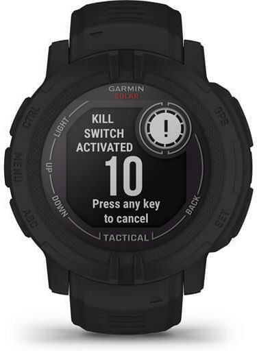Garmin Instinct 2 Solar Tactical Edition 45mm Αδιάβροχο Smartwatch με Παλμογράφο (Black) - Image 9