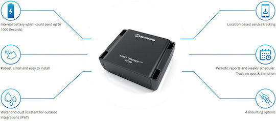 Teltonika GPS Tracker TAT100 GNSS / GPRS / GSM για Φορτηγά / Αυτοκίνητα Αδιάβροχο IP67 TAT100TSBAB0 - Image 3