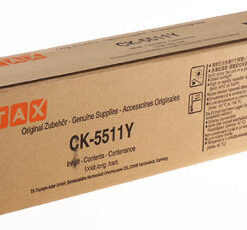 Utax CK-5511Y Γνήσιο Toner Laser Εκτυπωτή Κίτρινο (1T02R5AUT0)