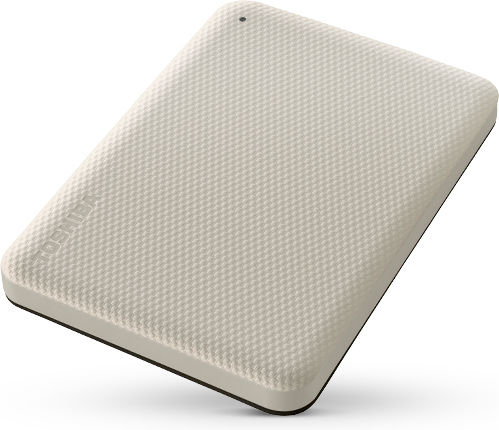 Toshiba Canvio Advance 1TB Ανοιχτό Μπεζ (2020) - Image 2