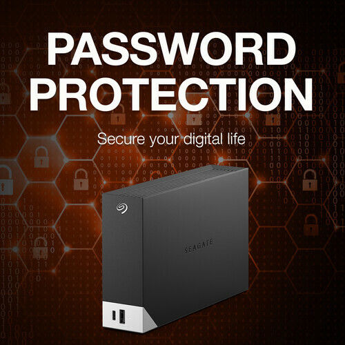 Seagate One Touch Hub USB 3.0 Εξωτερικός HDD 10TB 3.5" Μαύρο - Image 5