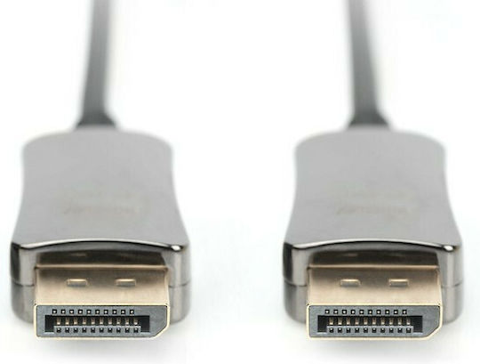 Digitus Cable DisplayPort male - DisplayPort male 15m Μαύρο (AK-340107-150-S) - Image 2