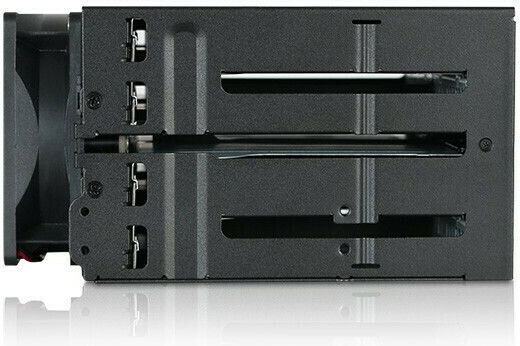 Icy Dock ToughArmor Rugged Full Metal 8-Bay 2.5 Inch SAS/SATA SSD/HDD Backplane Cage for 2x External 5.25 Inch Bay Μαύρο MB508SP-B - Image 6