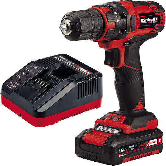 Einhell TC-CD 18/35 Li Δραπανοκατσάβιδο Μπαταρίας 18V 1x1.5Ah 4513914 - Image 2