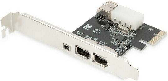 Digitus Κάρτα PCIe σε 2 θύρες Firewire400 +1x FW400 (DS-30201-5) - Image 2