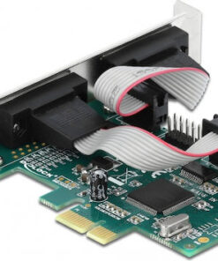 Alternative view of DeLock Κάρτα PCIe σε 4 θύρες RS232 DB9 Serial (90410)