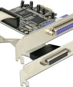 DeLock Κάρτα PCIe σε 2 θύρες DB25 Parallel (89125)