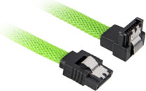 Alternative view of Sharkoon 7-Pin SATA III - 7-Pin SATA III Angle (90°) Cable 0.45m Πράσινο