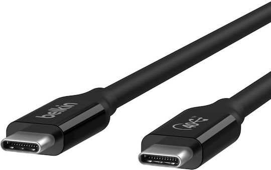 Belkin Connect USB 4 Cable USB-C male - USB-C 100W Μαύρο 0.8m (INZ001BT0.8MBK) - Image 2