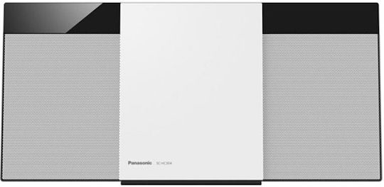 Panasonic Ηχοσύστημα 2.0 SC-HC304 SC-HC304EG-W 20W με CD Player και Bluetooth Λευκό - Image 4