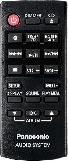 Panasonic Ηχοσύστημα 2.0 SC-HC304 SC-HC304EG-W 20W με CD Player και Bluetooth Λευκό - Image 7