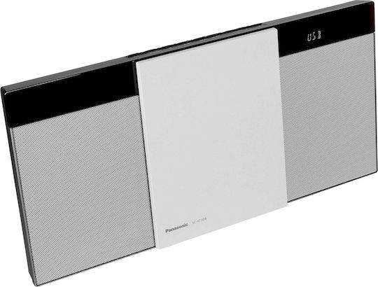 Panasonic Ηχοσύστημα 2.0 SC-HC304 SC-HC304EG-W 20W με CD Player και Bluetooth Λευκό - Image 5