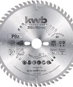 Alternative view of KWB Δίσκος Κοπής Ξύλου με 60 Δόντια 254mm 589561