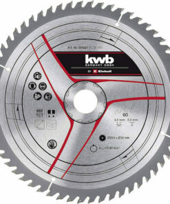 KWB Δίσκος Κοπής Ξύλου με 60 Δόντια 254mm 589561