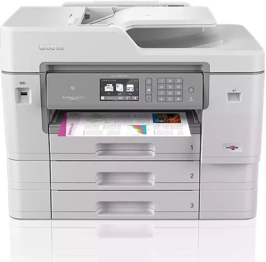 Brother Έγχρωμο Πολυμηχάνημα Inkjet με WiFi και Mobile Print MFC-J6957DW