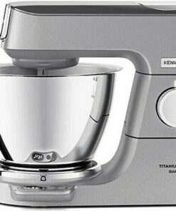Kenwood Titanium Chef Baker KVC85.124SI Κουζινομηχανή 1200W με Ανοξείδωτο Κάδο 5lt KVC85.124SI
