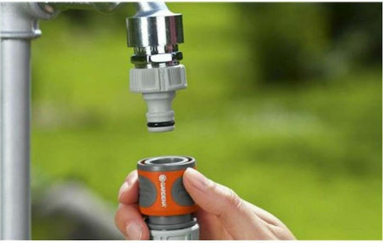 Gardena 18220-50 Ρακόρ Βρύσης με Θηλυκό Σπείρωμα 21mm Γκρι - Image 5