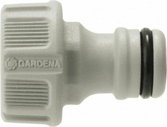 Gardena 18220-50 Ρακόρ Βρύσης με Θηλυκό Σπείρωμα 21mm Γκρι - Image 3