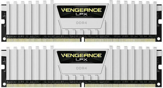 Corsair Vengeance LPX White DDR4 32GB RAM με 2x16GB Modules και Ταχύτητα 3200 για Desktop CMK32GX4M2E3200C16W - Image 3