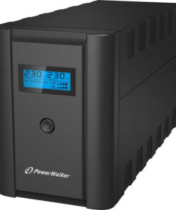 Powerwalker PowerWalker VI 1200 LCD UPS Line-Interactive 1200VA 600W με 2 Schuko Πρίζες