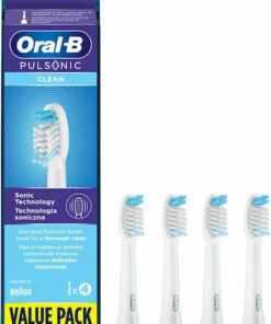 Oral-B Pulsonic Clean Ανταλλακτικές Κεφαλές για Ηλεκτρική Οδοντόβουρτσα Value Pack 852544 4τμχ