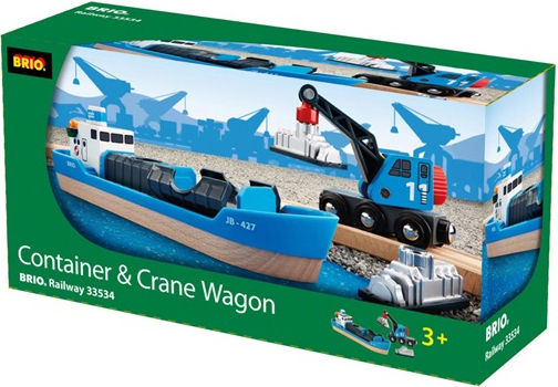 Brio Toys Freight Crane Καραβάκι για 3+ Ετών - Image 2