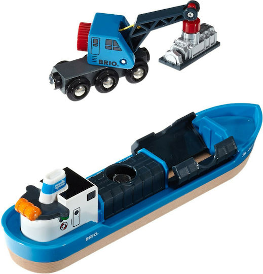 Brio Toys Freight Crane Καραβάκι για 3+ Ετών - Image 4