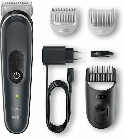 Braun Series 5 BG5340 Ξυριστική Μηχανή Σώματος Επαναφορτιζόμενη
