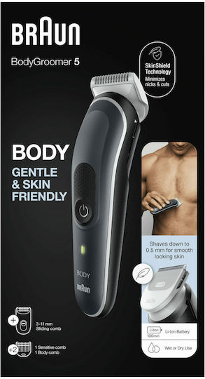 Braun Series 5 BG5340 Ξυριστική Μηχανή Σώματος Επαναφορτιζόμενη - Image 3