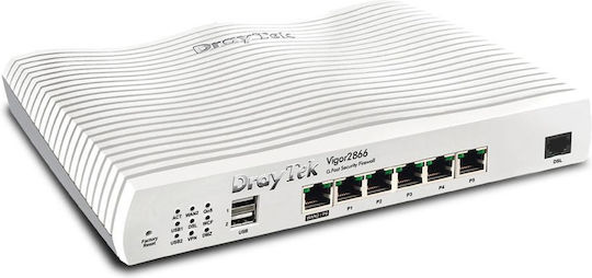 Draytek Vigor 2866 Router με 5 Θύρες Gigabit - Image 2