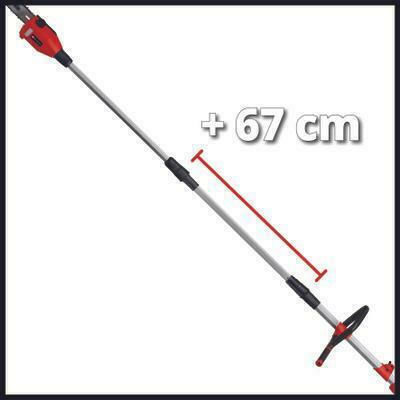 Einhell GE-LM 36/4in1 Li-Solo Πολυμηχάνημα Κήπου Μπαταρίας με Κονταροπρίονο, Χλοοκοπτικό και Μπορντουροψάλιδο - Image 3