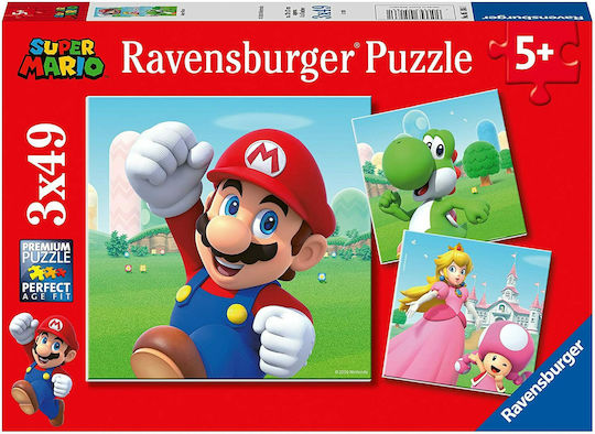 Παιδικό Puzzle Super Mario για 5+ Ετών 147pcs 05186 Ravensburger