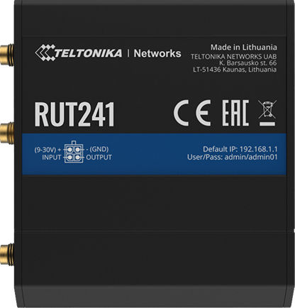 Teltonika RUT241 v1 Ασύρματο 4G Router - Image 2