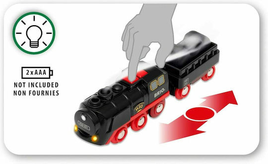 Brio Toys Τρενάκι με Φως και Καπνό για 3+ Ετών 33884 - Image 4