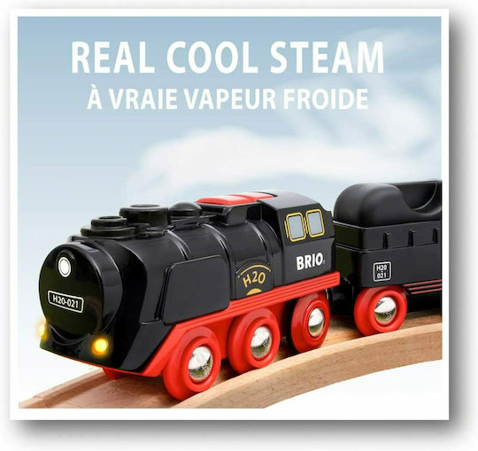 Brio Toys Τρενάκι με Φως και Καπνό για 3+ Ετών 33884 - Image 6