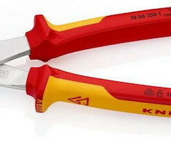 Alternative view of Knipex Πλαγιοκόφτης Πλάγιο Ηλεκτρολόγου Μήκους 250mm 74 06 250