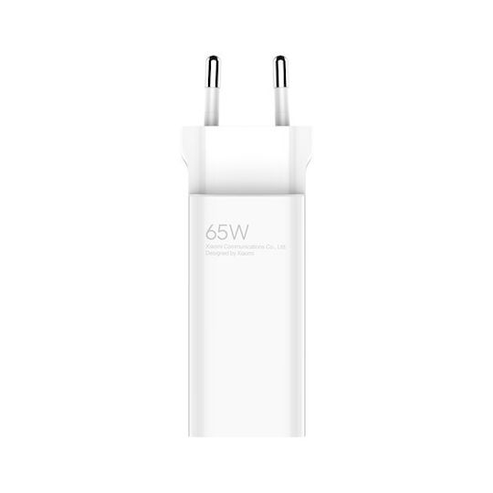 Xiaomi Φορτιστής GaN με Θύρα USB-A και Θύρα USB-C και Καλώδιο USB-C - USB-C 65W Power Delivery Λευκός (GaN BHR5515GL) - Image 4