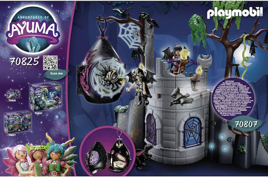 Playmobil Ayuma Νυχτεριδόσπιτο των Bad Fairies για 7-12 ετών 70825 - Image 2