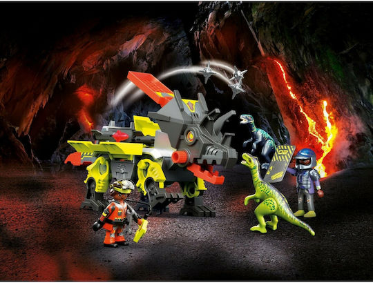 Playmobil Dino Rise Ρομπότ Δεινόσαυρος & Πολεμιστές για 5-10 ετών 70928 - Image 3