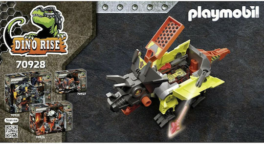 Playmobil Dino Rise Ρομπότ Δεινόσαυρος & Πολεμιστές για 5-10 ετών 70928 - Image 6