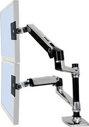 Ergotron LX Βάση Γραφείου για 2 Οθόνες έως 40" με Βραχίονα Λευκή - Image 4