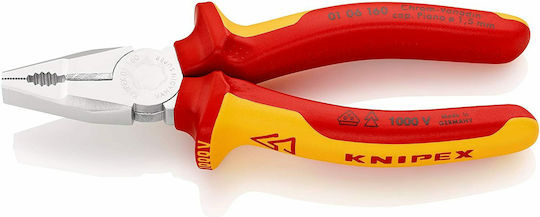 Knipex Πένσα Ίσια Ηλεκτρολόγου Μήκους 160mm 01 06 160 - Image 2