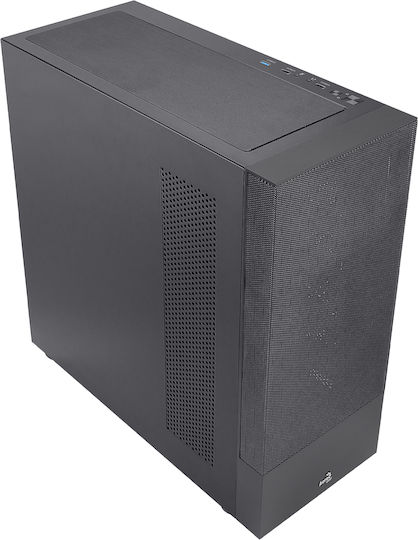 Aerocool Cipher Gaming Midi Tower Κουτί Υπολογιστή Μαύρο - Image 3