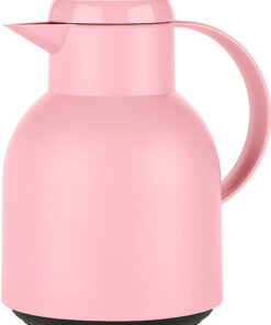 Alternative view of Emsa Samba Wave Vacuum Jug Quick Press Κανάτα Θερμός Πλαστικό 1lt Ροζ με Λαβή 600022